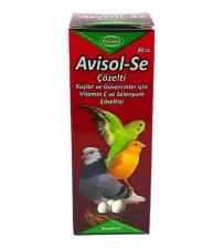 Muhabbet Kuşu E - H Vitamini ve Selenyum Avisol - Se